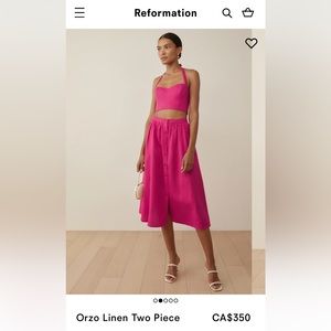 Reformation Two Piece Set